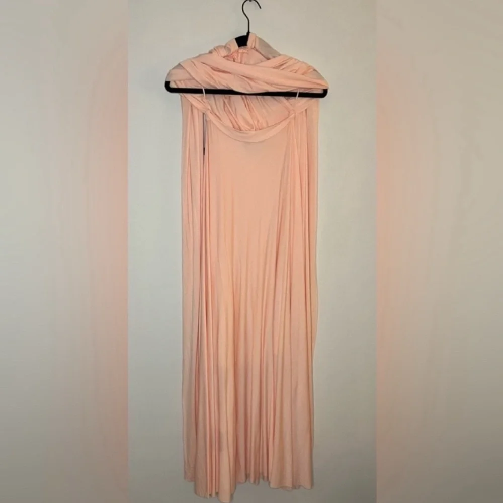 NWT Lulus - Tricks of the Trade Blush Pink Maxi Dress - Size Small - Picture 7 of 12